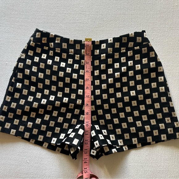 Sass & Bide “Strike A Pose” Black/Metallic Gold Shorts with pockets US Size 4 - Picture 9 of 15
